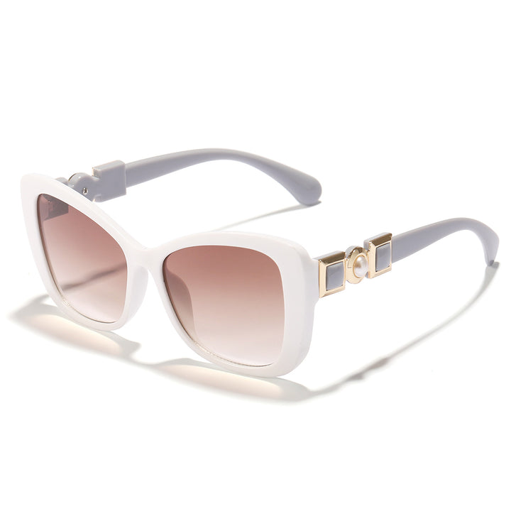 Women Cat-Eye Sunglasses with Elegant Metal Decoration Stornfield