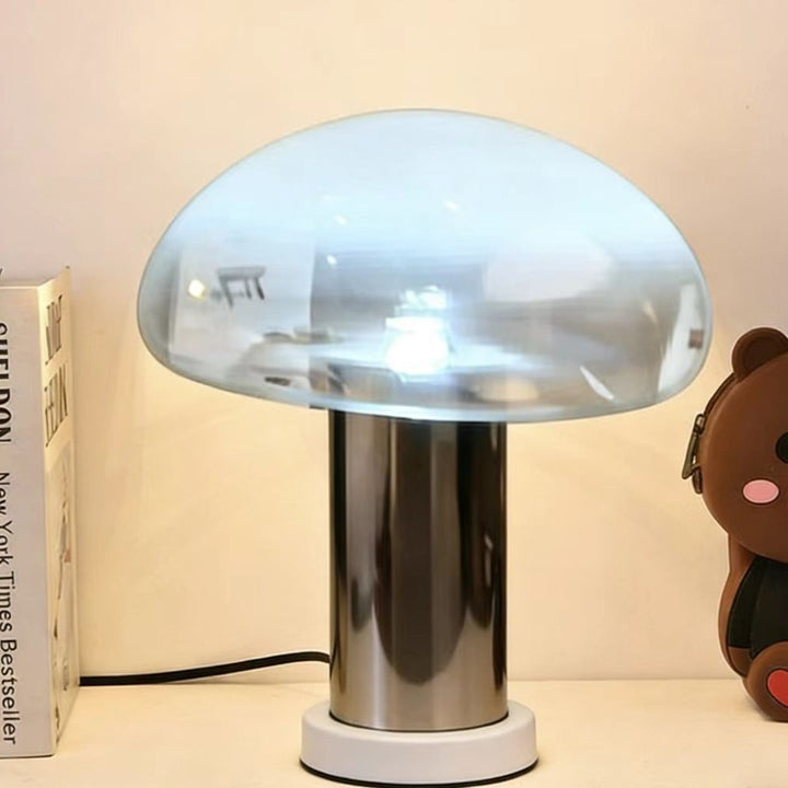 Modern Glass Dome Table Lamp