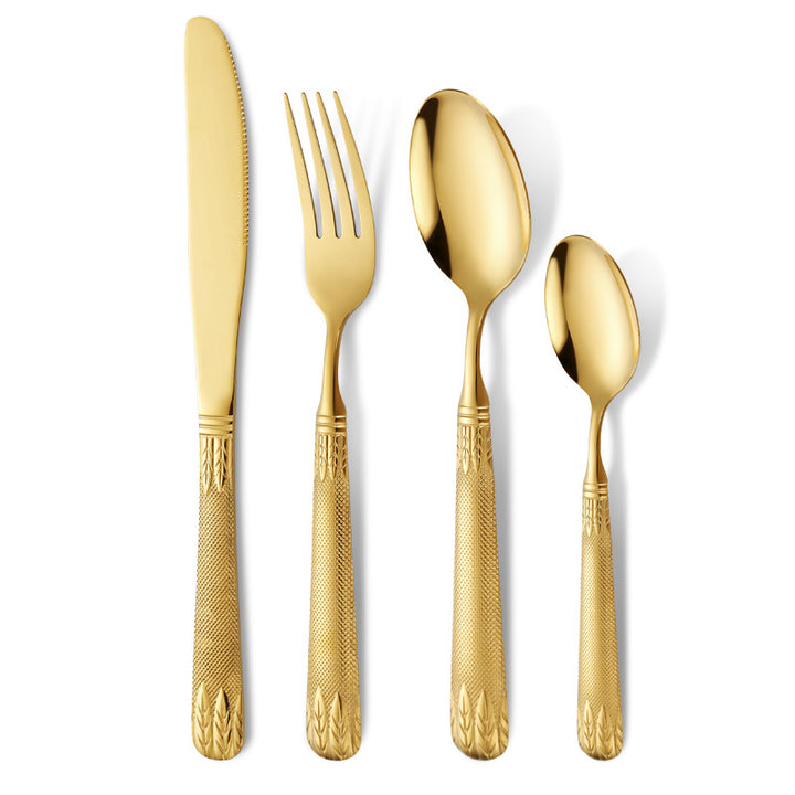 Elegant teaspoon with artistic handle design Stornfield