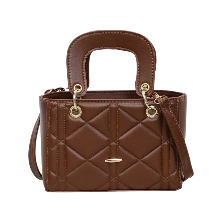 Quilted Mini Handbag with Dual Carry Options