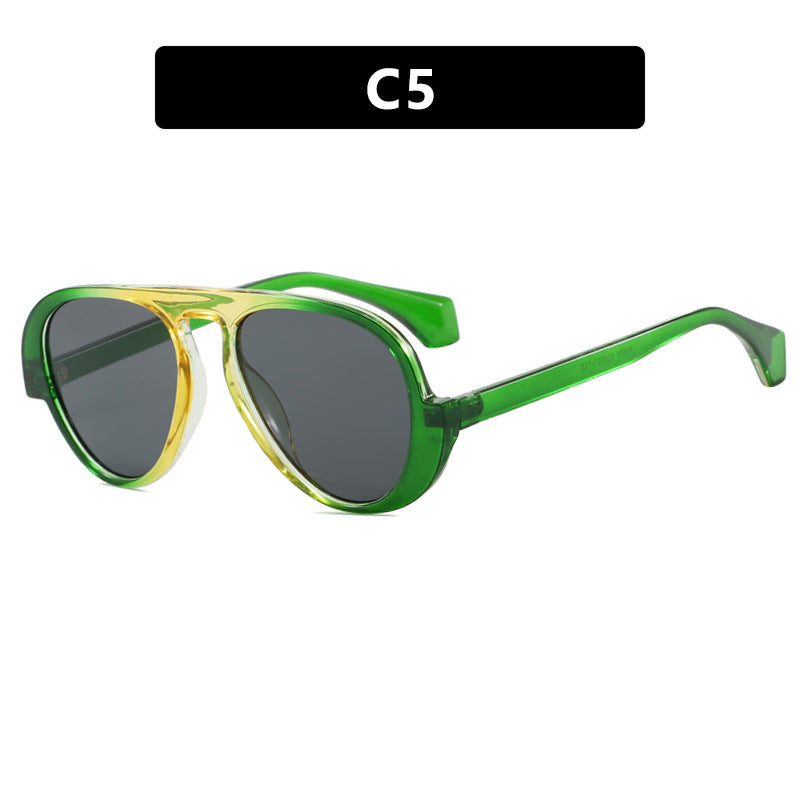 Women's sunglasses with unique retro frame and UV protection Stornfield