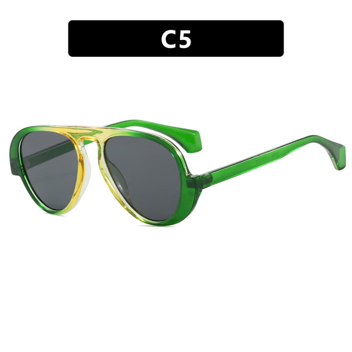 Women's sunglasses with unique retro frame and UV protection Stornfield