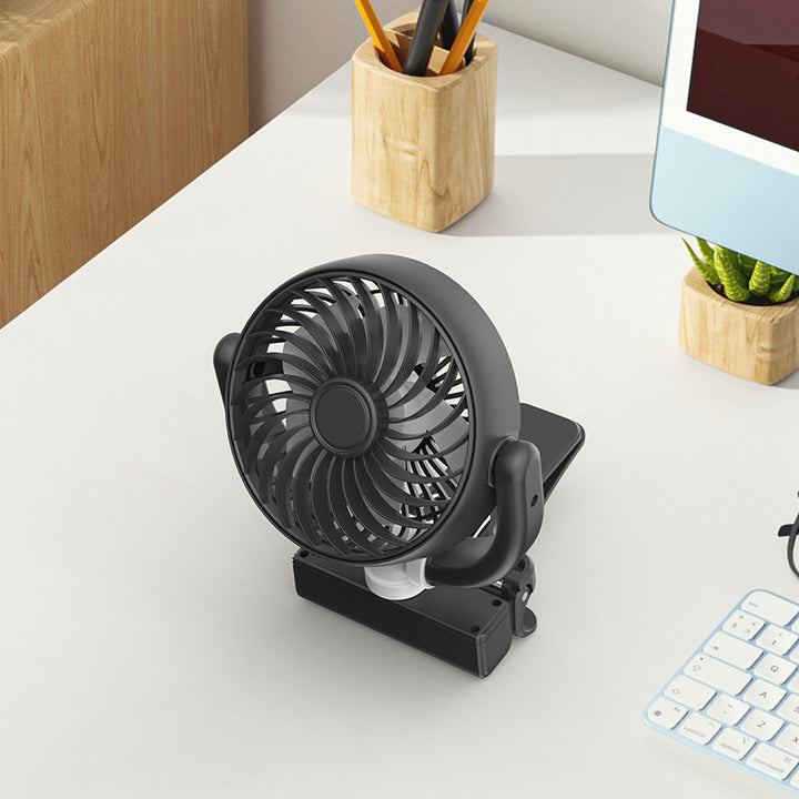 Unisex Clamp Fan with stepless speed control Stornfield