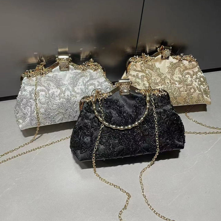 Embroidered Evening Handbag