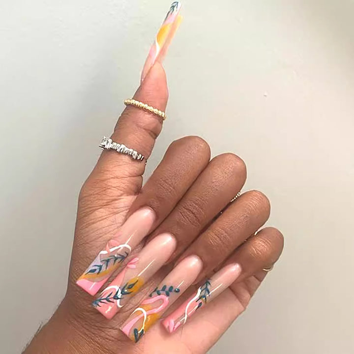 Floral Art Press-On Nails Stornfield