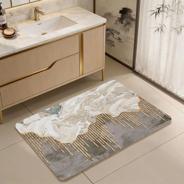 Fun Citrus-Themed Bath Mat Stornfield