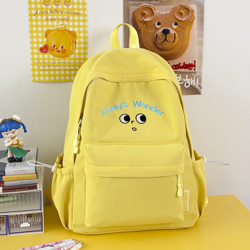 Playful Illustrated Character Backpack Stornfield