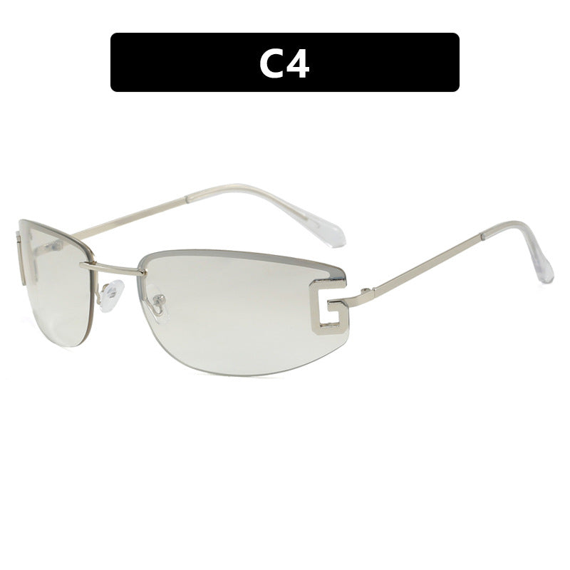 Women futuristic sunglasses with sporty design and UV protection Stornfield