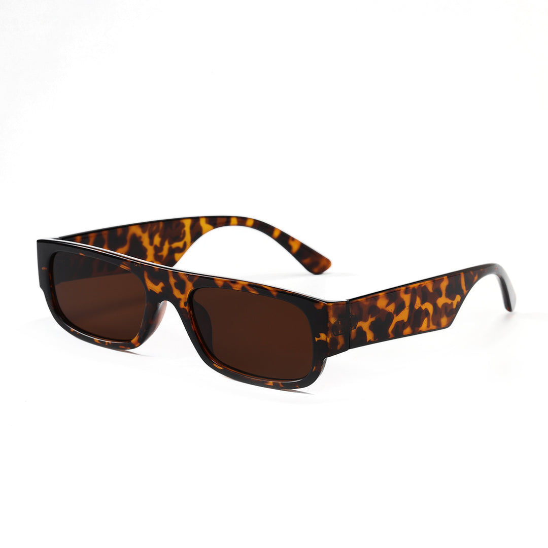 Women's stylish vintage sunglasses with transparent frame and lightly tinted lenses Stornfield