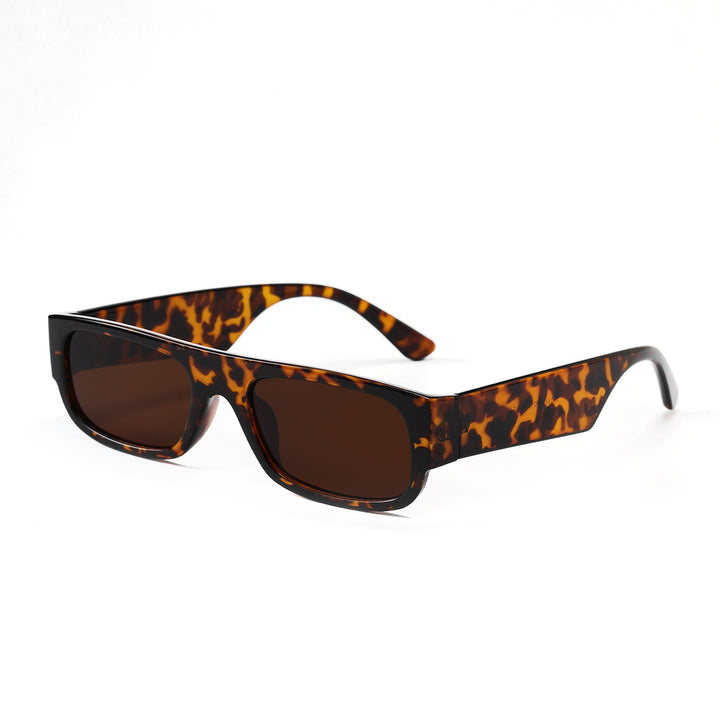 Women's stylish vintage sunglasses with transparent frame and lightly tinted lenses Stornfield