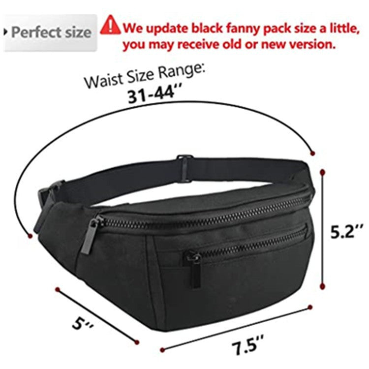 Stylish belly bag with multifunctional compartments Stornfield