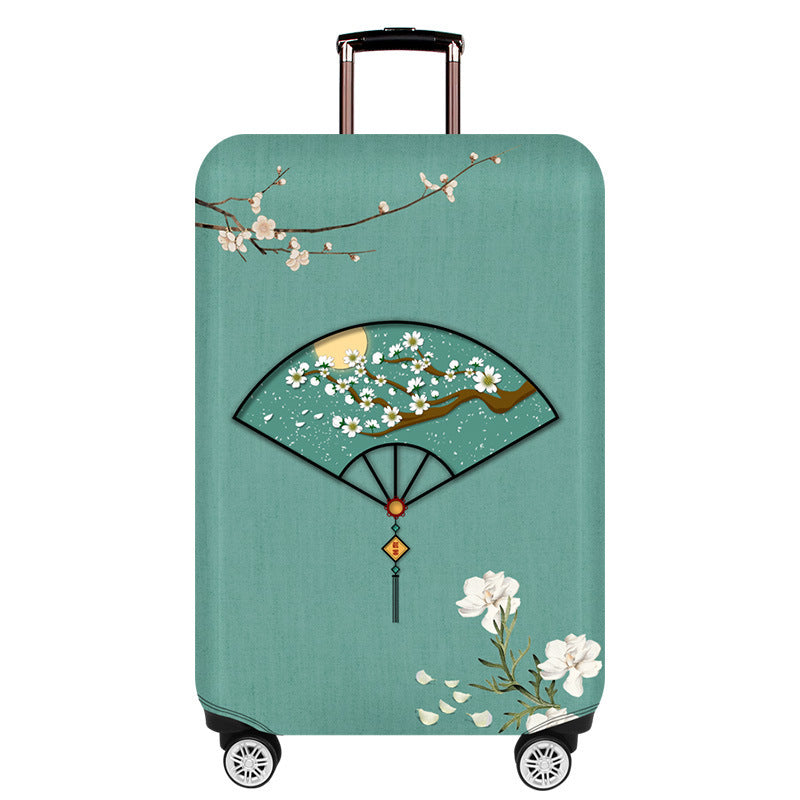 Women's hardshell travel suitcase with floral design Stornfield
