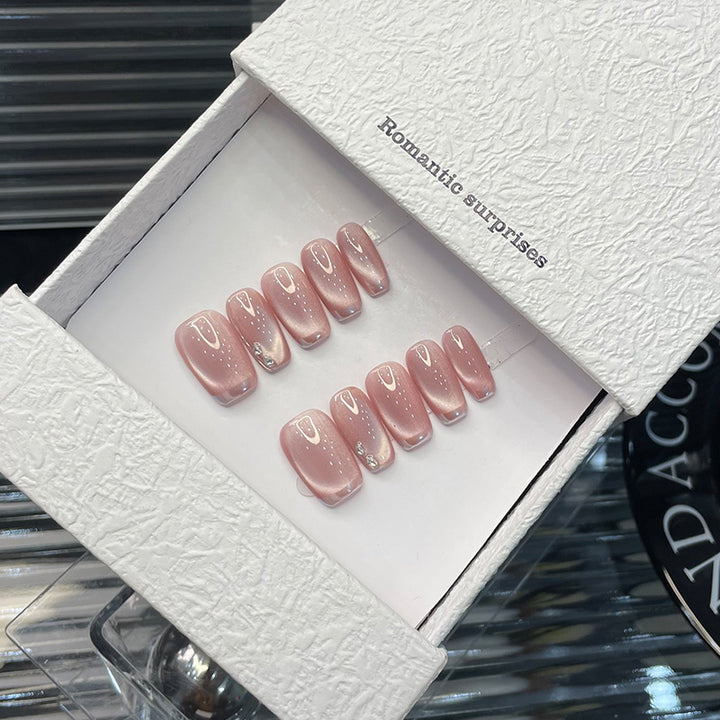 Romantic Press-On Nail Set