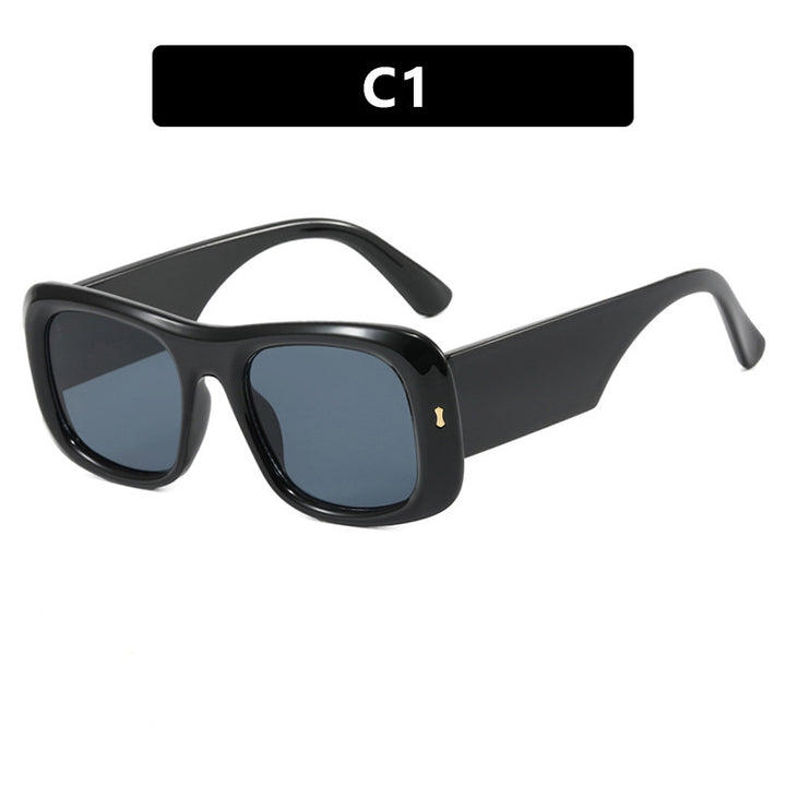 Women's oversized square sunglasses with a wide frame and polarized lenses Stornfield
