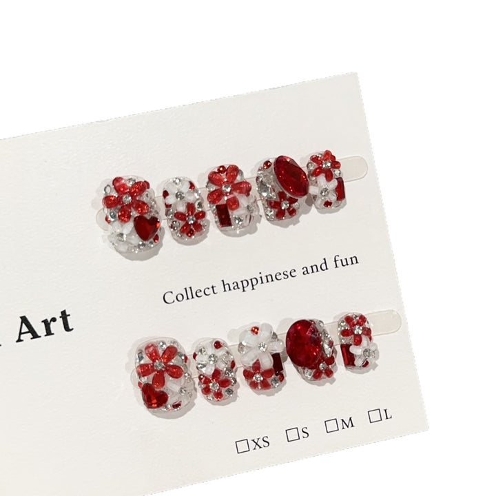 Decorative Floral-Themed Hair Clips