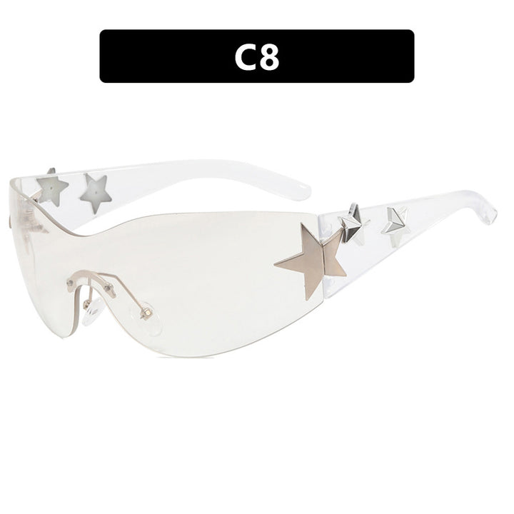 Women's trendy sunglasses with unique star design Stornfield