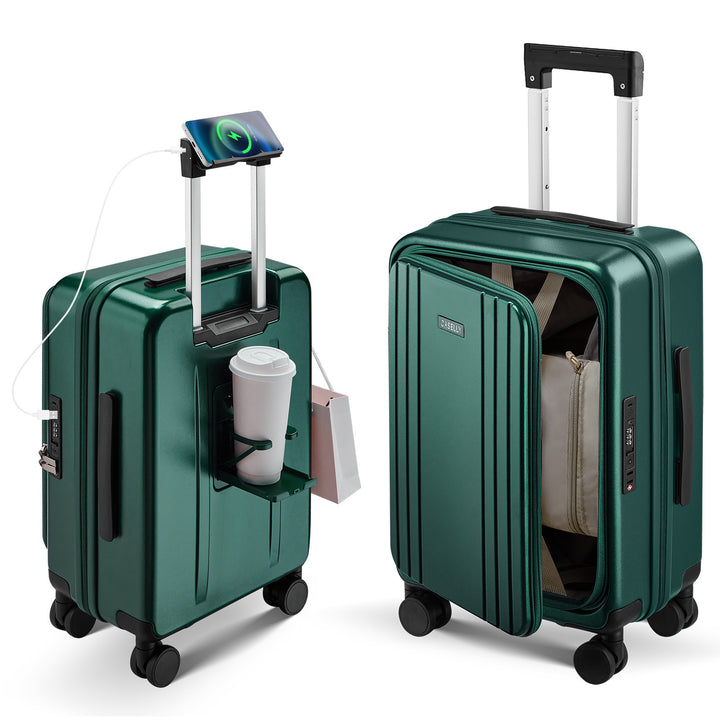 Unisex Smart Hard Shell Trolley Suitcase Stornfield