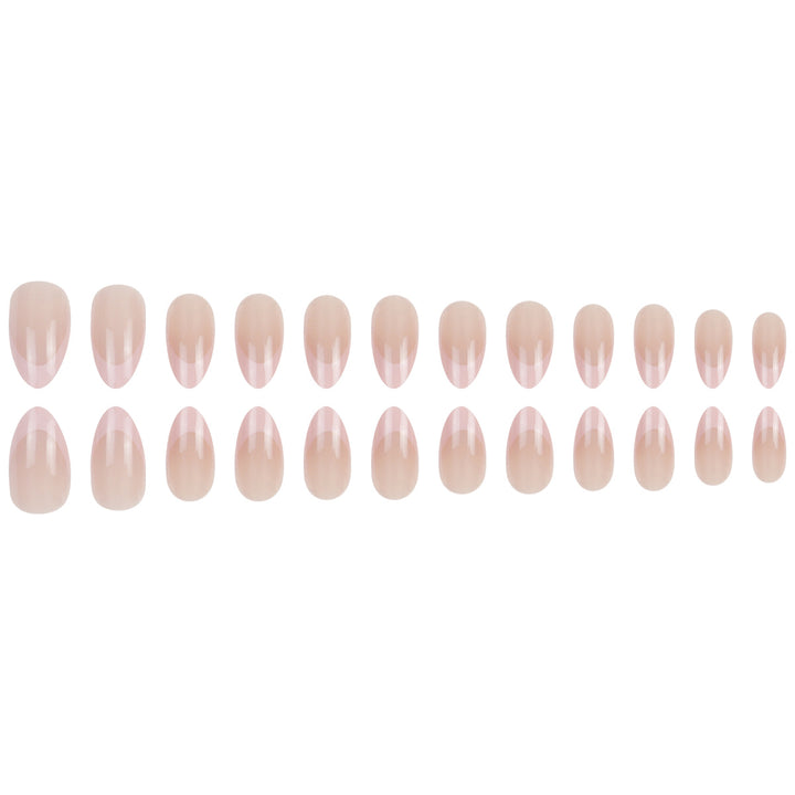 Elegant French Tip Press-On Nail Extensions Stornfield