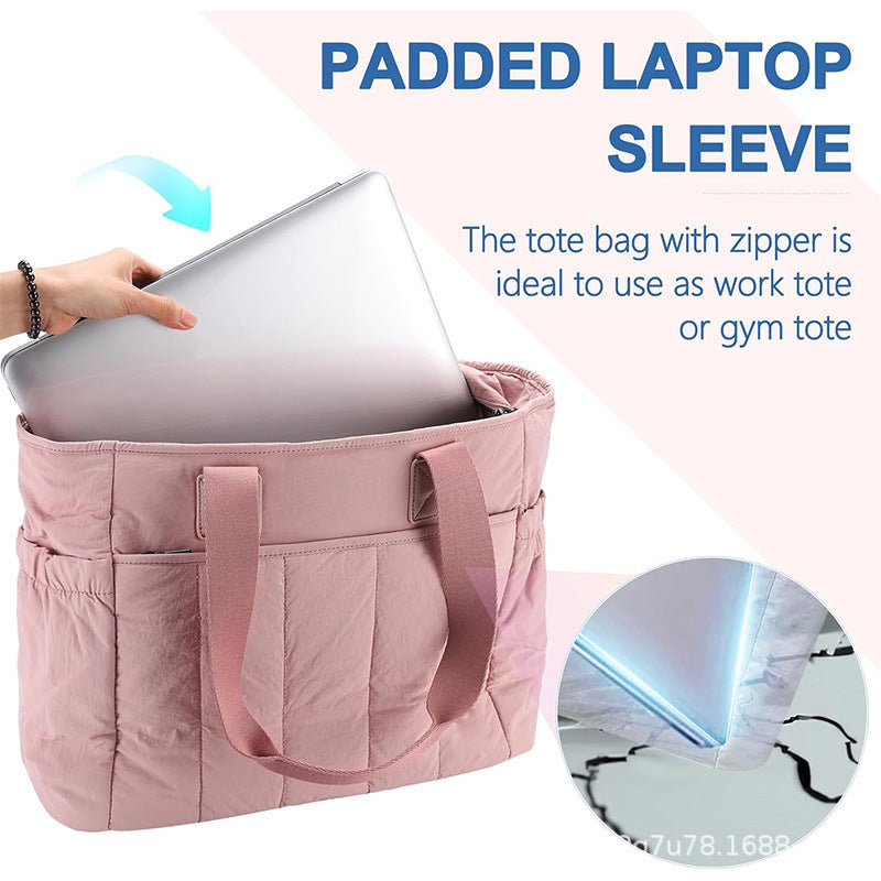 Padded handbag with practical inner pockets Stornfield