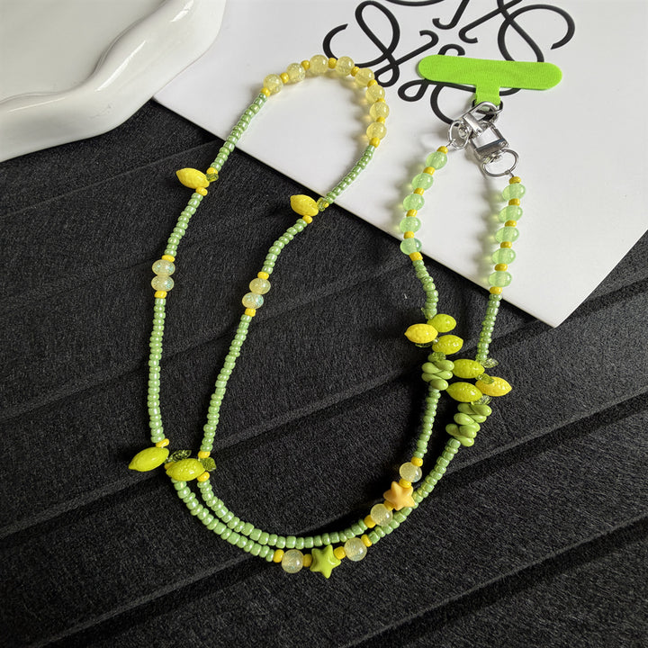 Decorative Beaded Strap Stornfield 1790135704