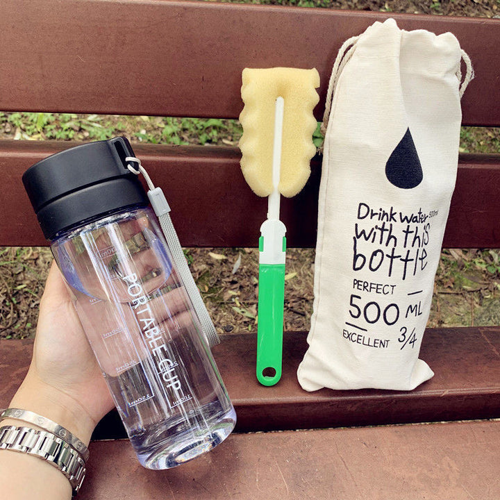 Women's portable water bottle with practical cleaning system Stornfield