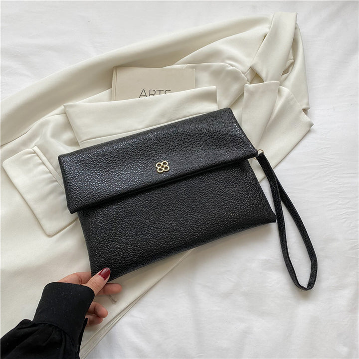 Elegant Textured Wristlet Clutch Stornfield