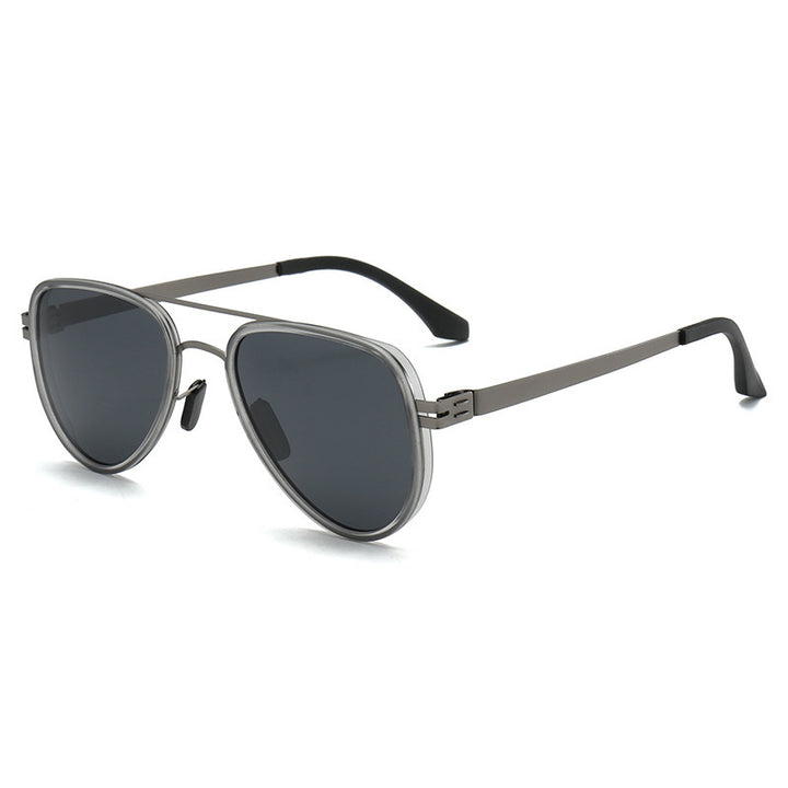 Women Aviator Sunglasses with robust metal frame and polarized lenses Stornfield
