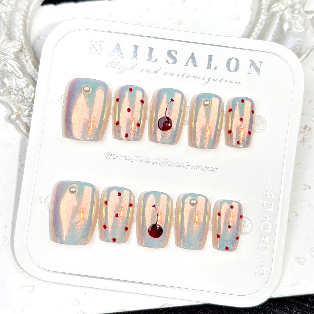 Nail Art Decoration Press-On Nail Set