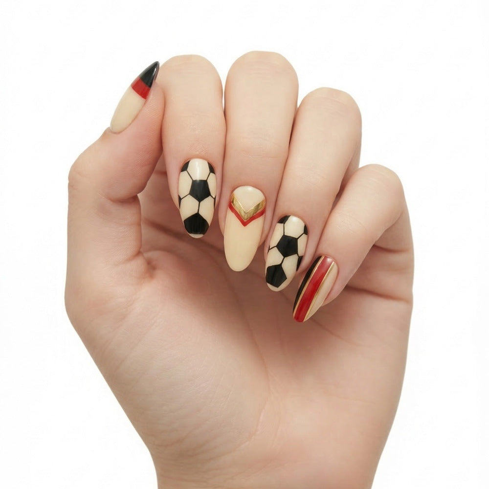 Creative Football Nail Art Stornfield