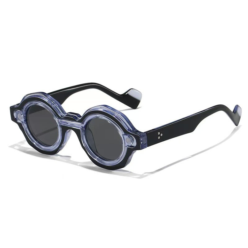 Ladies fashionable sunglasses with unique round design Stornfield