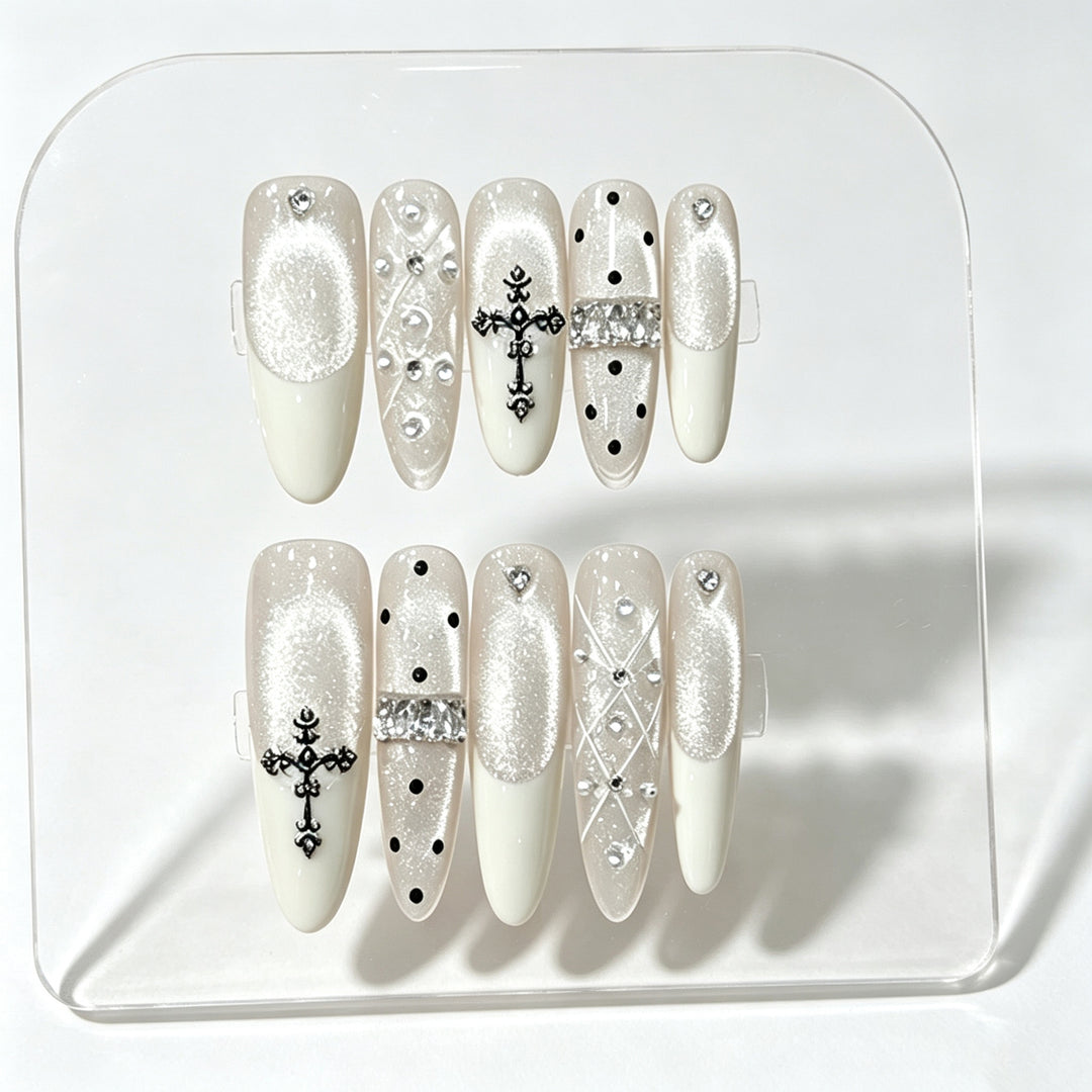 Decorative Nail Art Press-On Set Stornfield 1787314135
