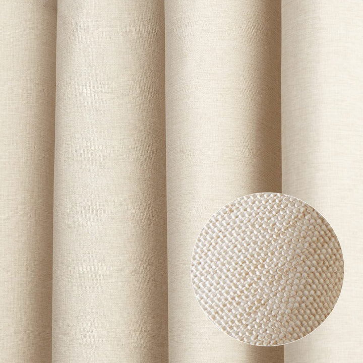 Textured Linen Shower Curtain Stornfield