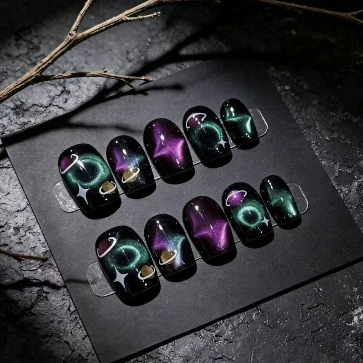 Starry Night Glitter Nail Art Set Stornfield