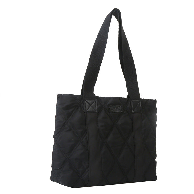 Quilted Large Tote Bag