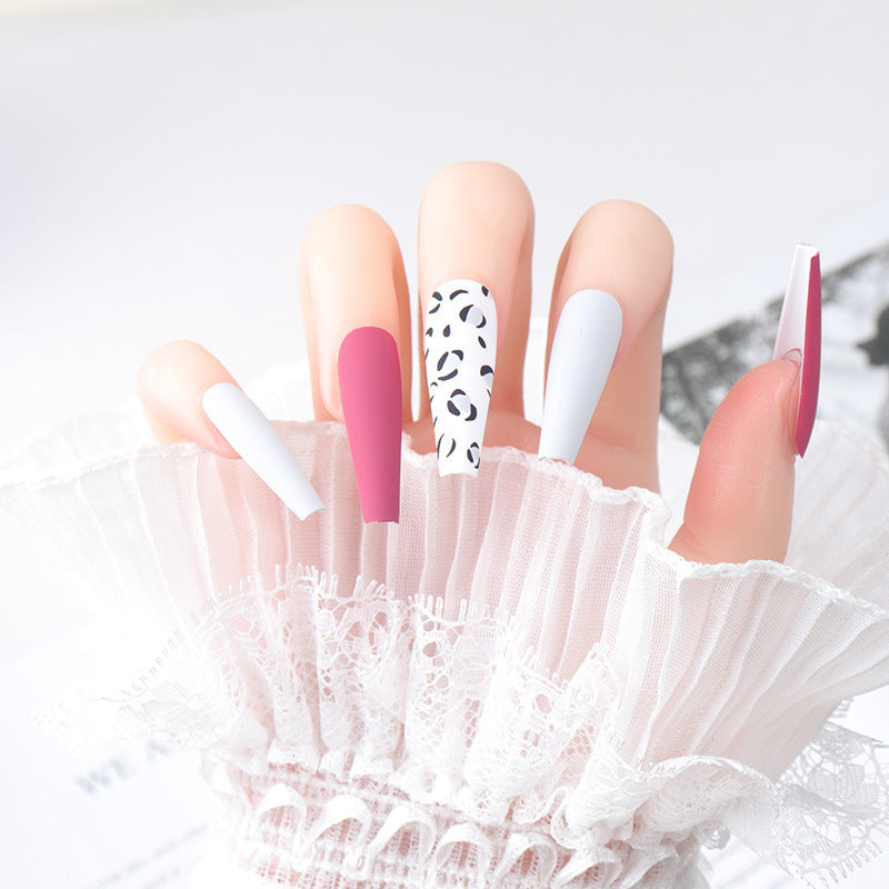 Stylish Long Acrylic Press-On Nails Stornfield