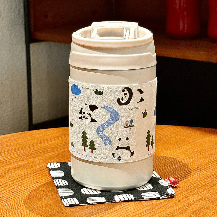 Women's Insulated Coffee Mug with Elegant Design and Safe Lid System Stornfield