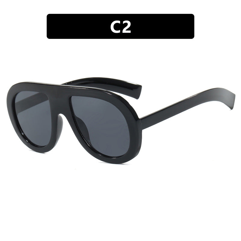 Ladies oversized sunglasses in futuristic design Stornfield