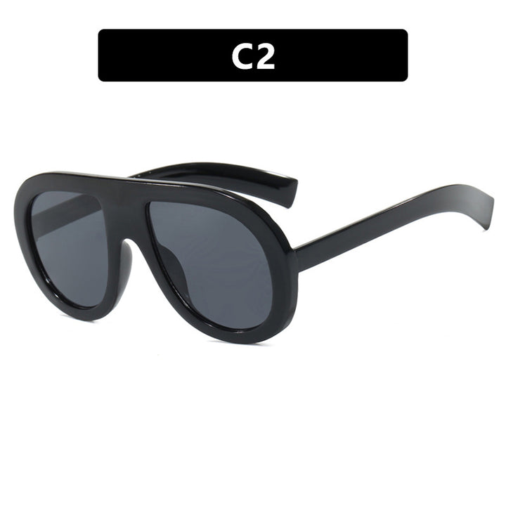 Ladies oversized sunglasses in futuristic design Stornfield