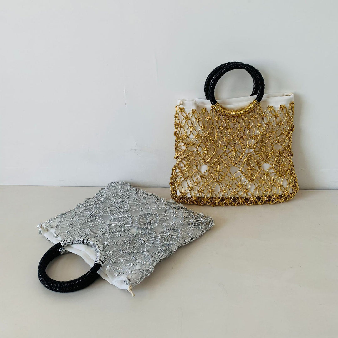Stylish net handbag Stornfield