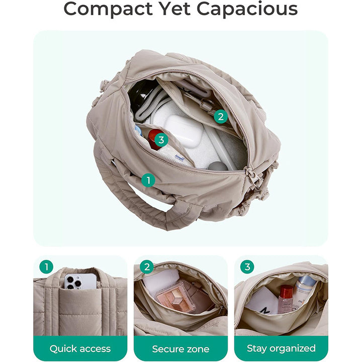 Fashionable Wearable Handbag with Flexible Carrying System Stornfield