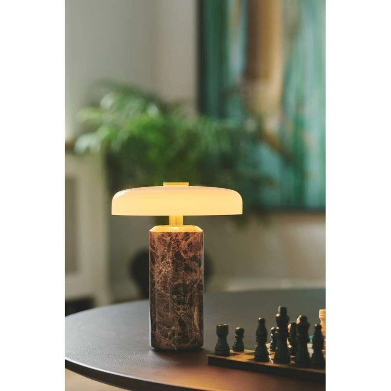 Modern Marble Accent Table Lamp