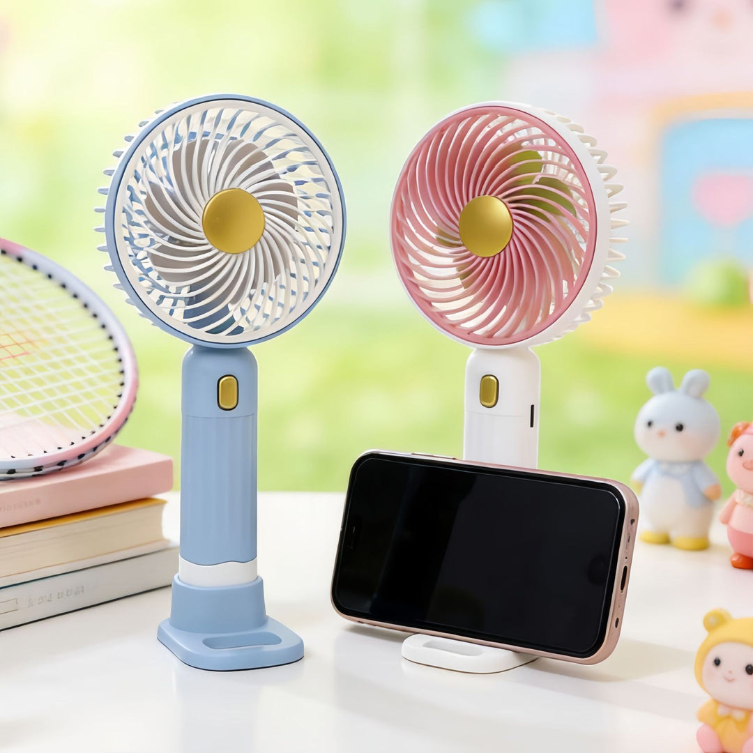 Ladies Portable Handheld Fan with Variable Speed Mode Stornfield
