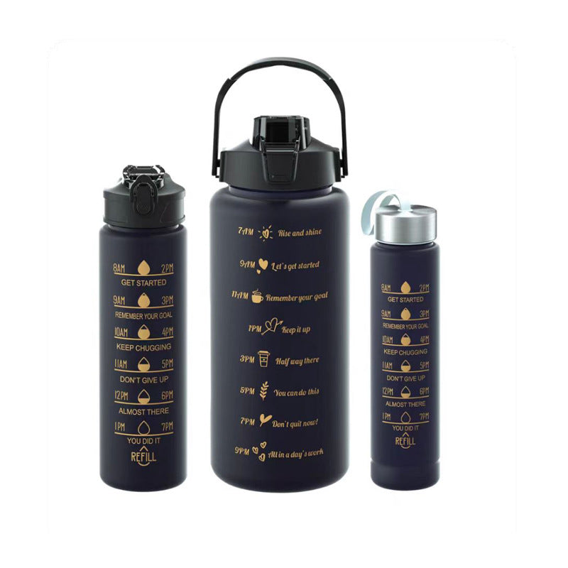 Unisex Motivating Water Bottle with Time Markings Stornfield
