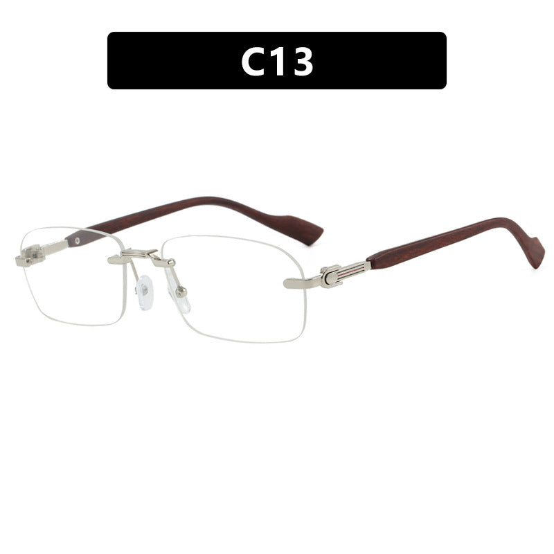 Women's sunglasses with elegant metal frame and stylish wood details Stornfield