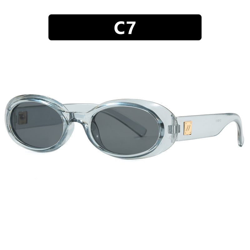 Ladies exclusive sunglasses in elegant oval design Stornfield