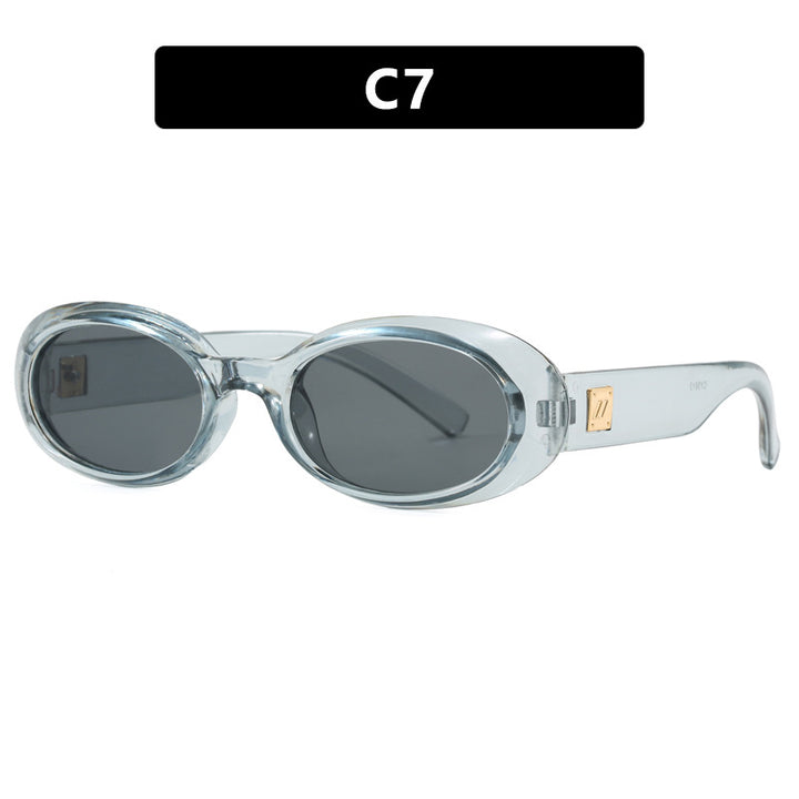 Ladies exclusive sunglasses in elegant oval design Stornfield