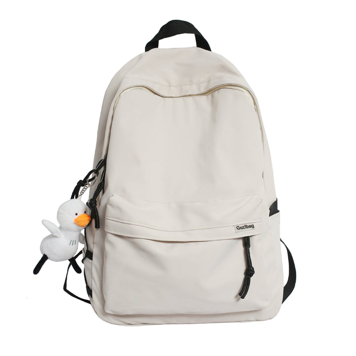 Versatile Casual Backpack with Plush Charm Stornfield