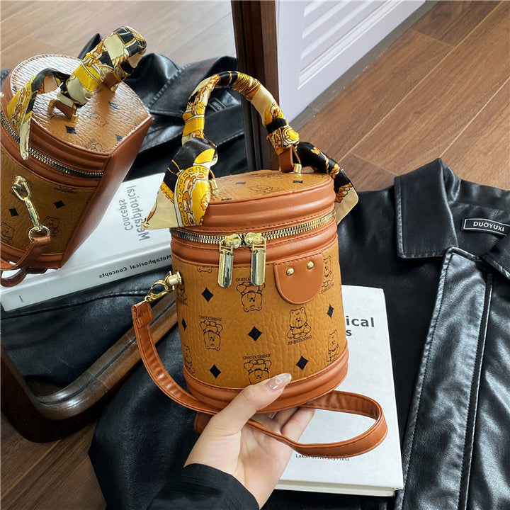 Decorative Round Handbag