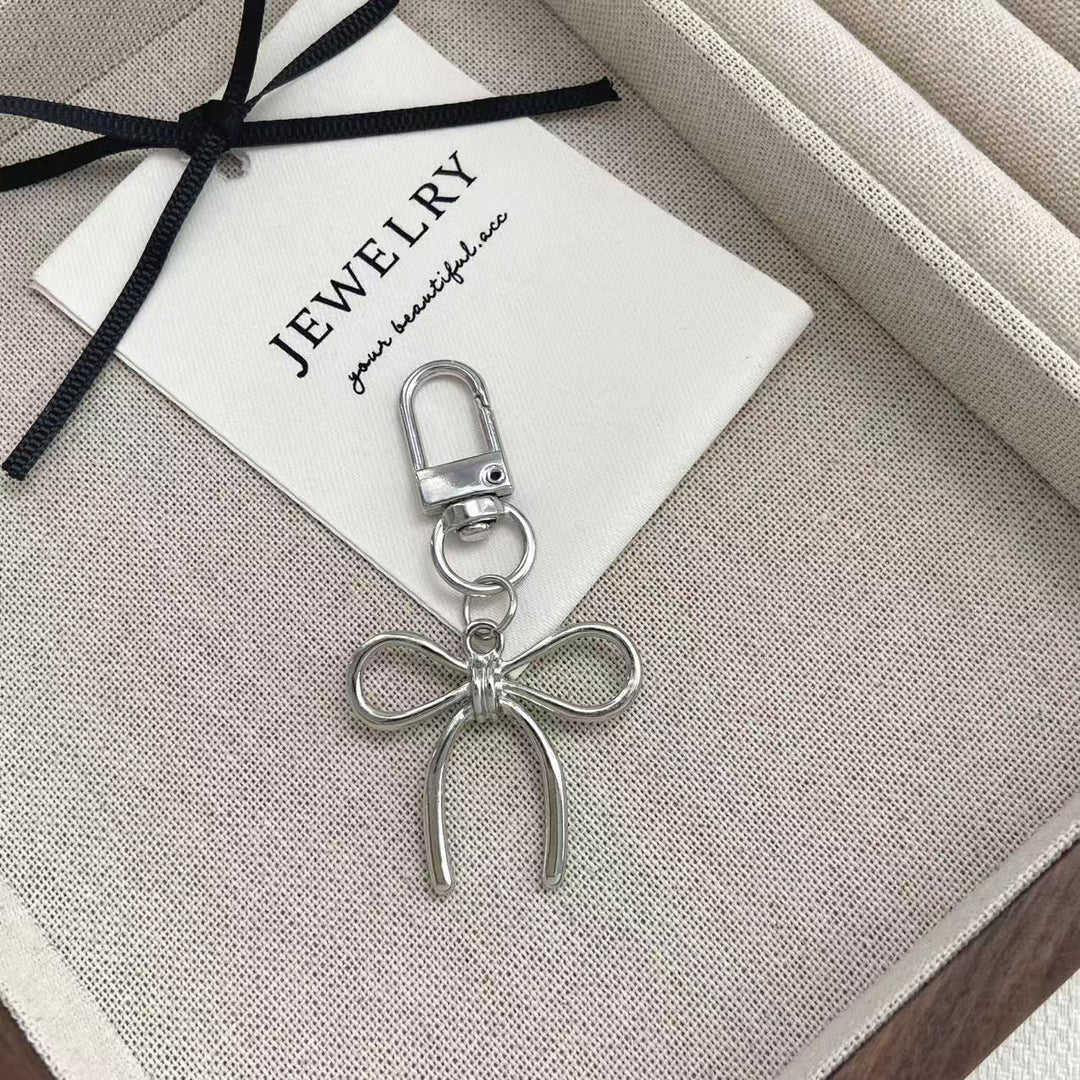 Elegant Bow-Shaped Keychain Stornfield 1787102672