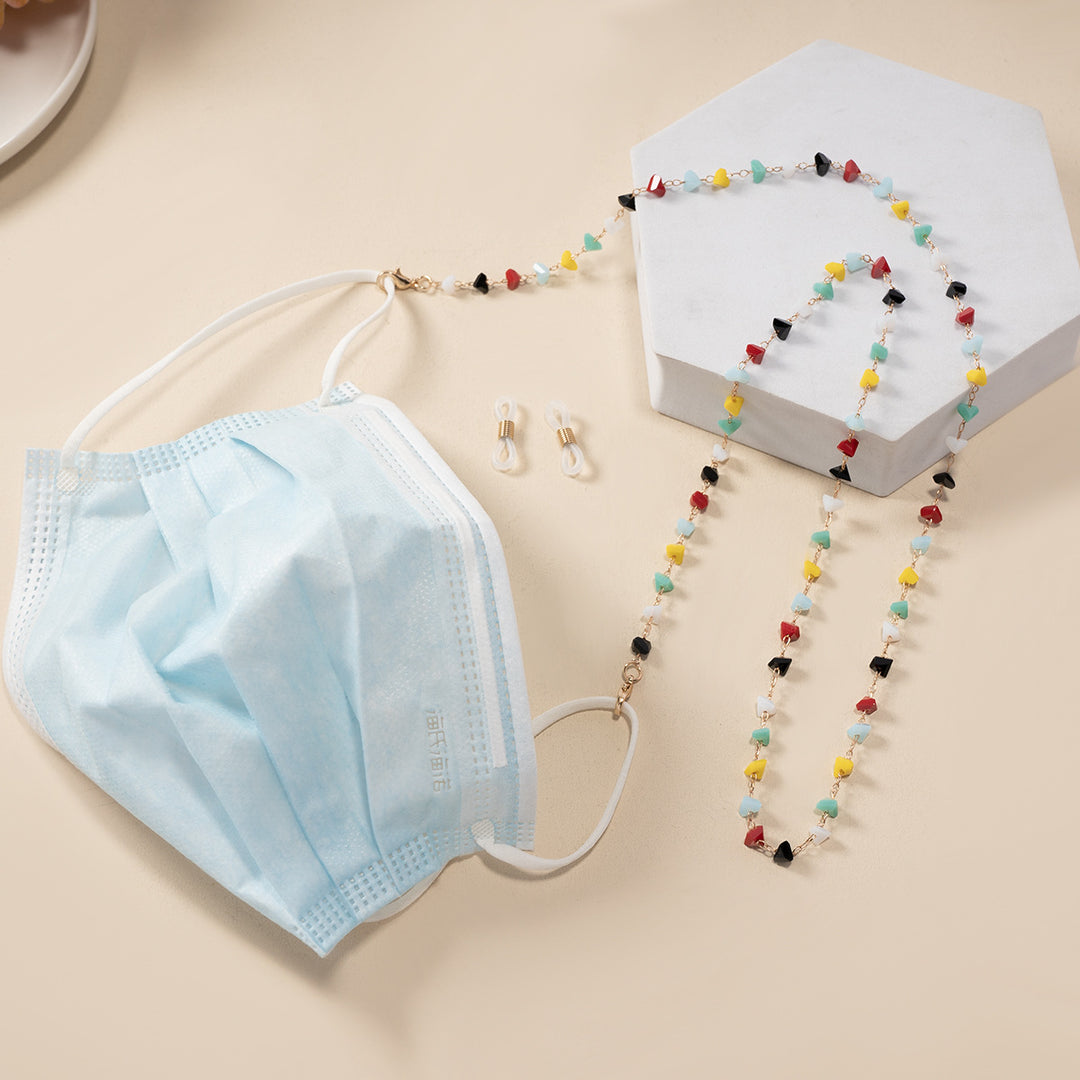 Chic Geometric Beaded Eyewear Holder Stornfield